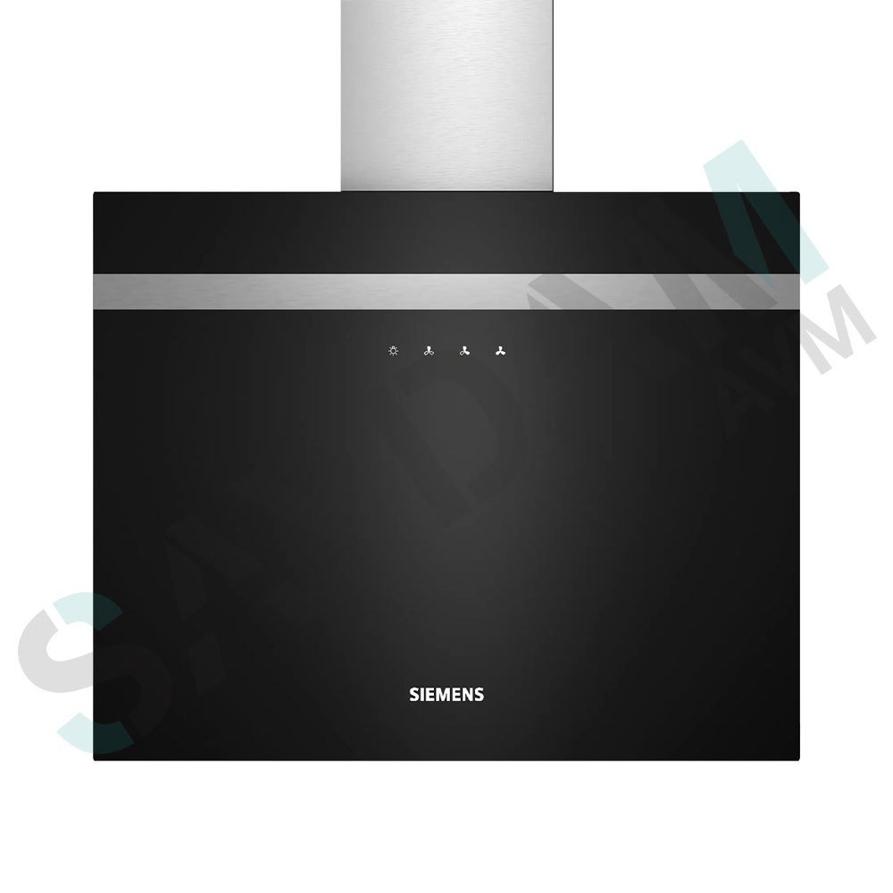 Siemens LC65FCJ60T 60 cm Siyah Cam Davlumbaz