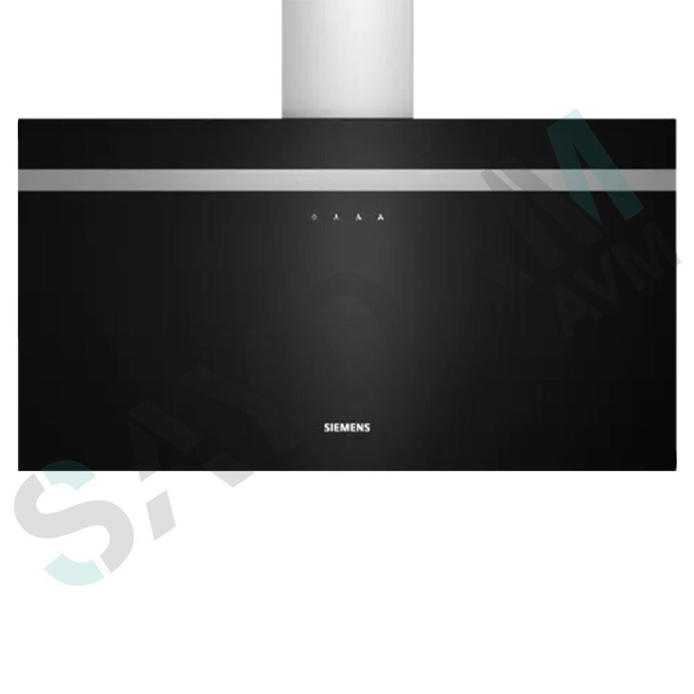 Siemens LC95FCJ60T 90 cm Siyah Cam Davlumbaz