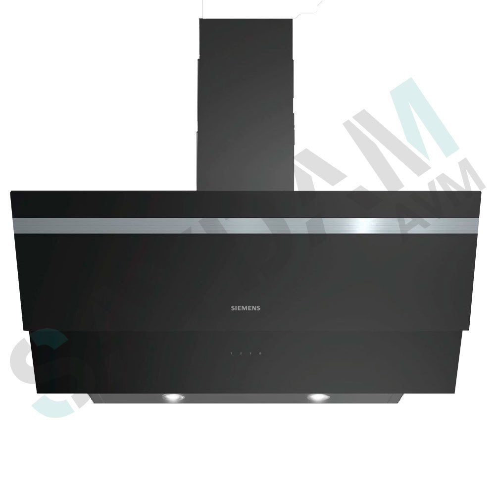 Siemens LC95KA670T 90 cm Siyah Cam Davlumbaz