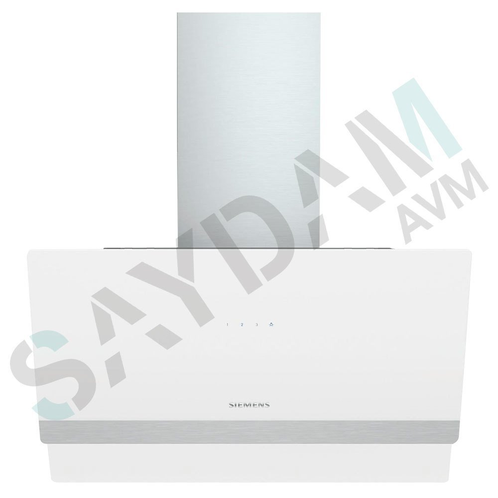 Siemens LC65KAJ20T 60 cm Beyaz Cam Davlumbaz